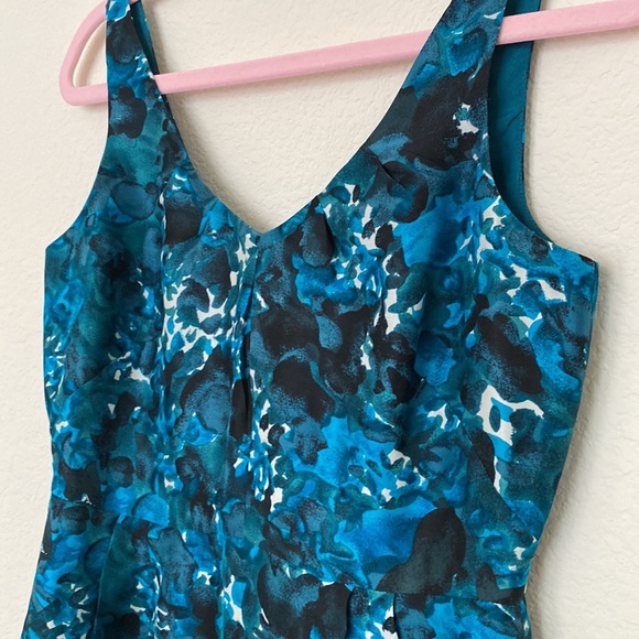 J Crew silk floral dress, size 2 - Picture 2 of 6